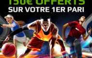 Bonus Netbet Sport : 150€ de paris sportifs offerts +5 grilles VIP type loto foot avec le code promotionnel