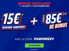 Code promo Parions Sport FDJ : 100 euros offerts sur vos paris sportifs dont 15€ sans dépôt