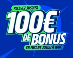 Code promotionnel Parions Sport : 100€